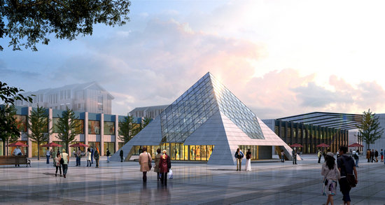 吉林金字塔网架